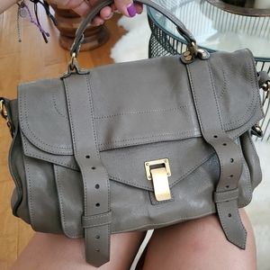 Proenza schouler shoulder bag dark beige